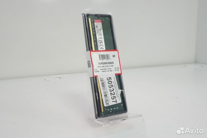 Оперативная память Kingston valueram KVR26N19S8/8