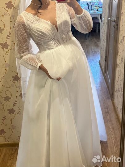Свадебное платье 44 46