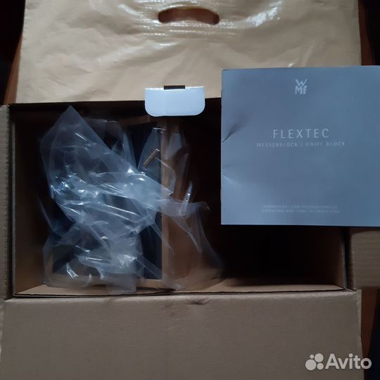 Подставка для ножей WMF Flextec Bamboo