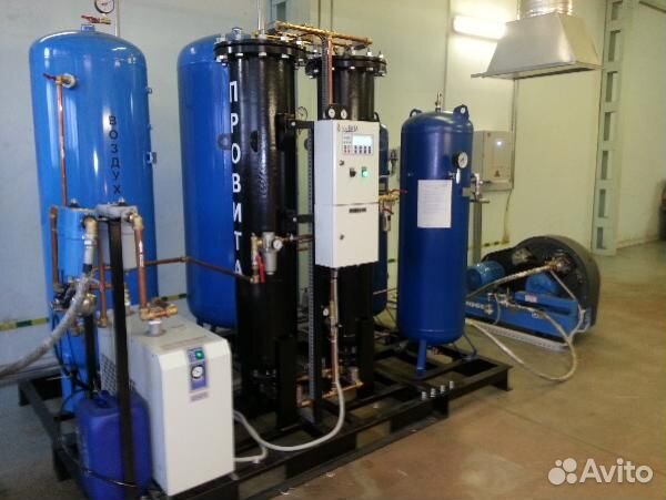 Компактная азотная установка для промышленности