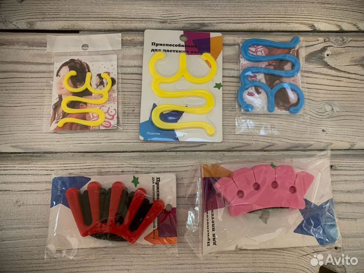 Аксессуары для стрижки и укладки волос 30 штук