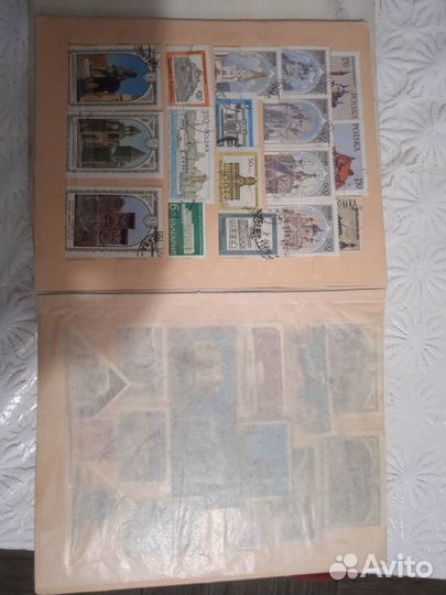 Коллекция марок архитектура, события, праздники