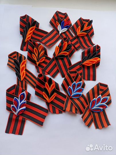 Георгиевская лента брошь