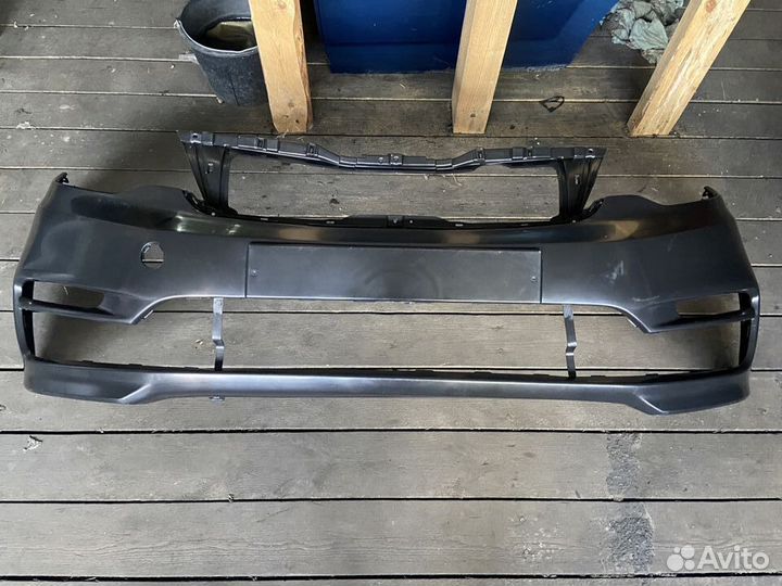 Бампер передний Kia Rio 3 рестайлинг 15-17г Новый