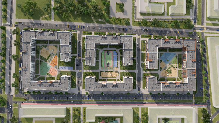 2-к. квартира, 65,6 м², 6/7 эт.