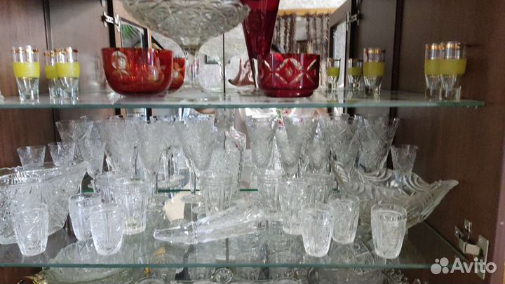 Хрустальная посуда СССР