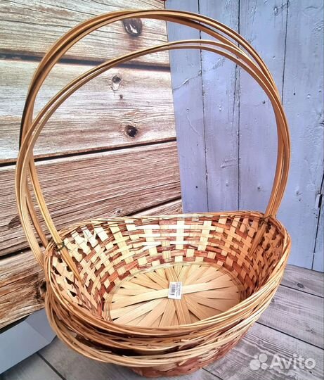 Корзина плетеная
