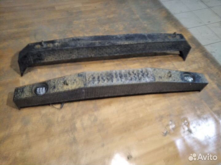 Усиленный бампер на ниву