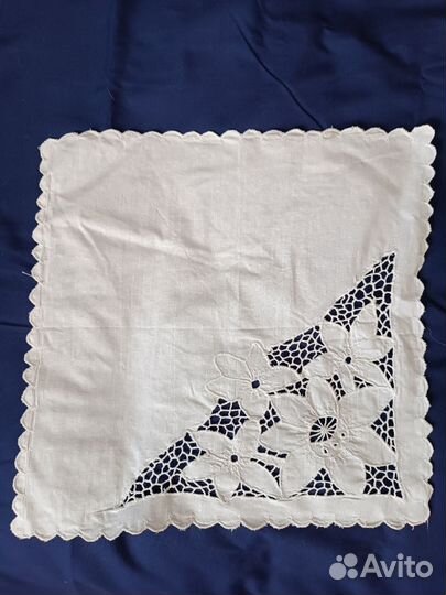 Две салфетки, старинные (7)