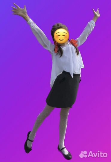 Блузка школьная