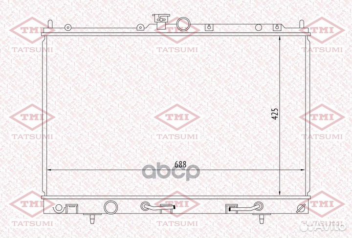 Mitsubishi Airtrek/Outlander 02- TGA1020 tatsumi