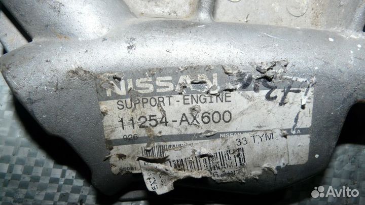 Опора кпп левая Nissan Note E11 рестайлинг