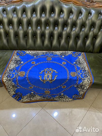 Roberto cavalli платок шелк