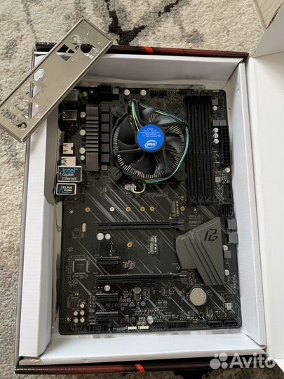 Материнская плата с процессором i3 9100f