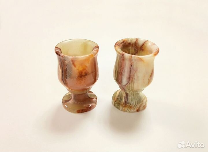 Подсвечник из оникса (натуральный камень) новые