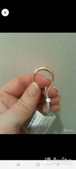 Кольцо новое