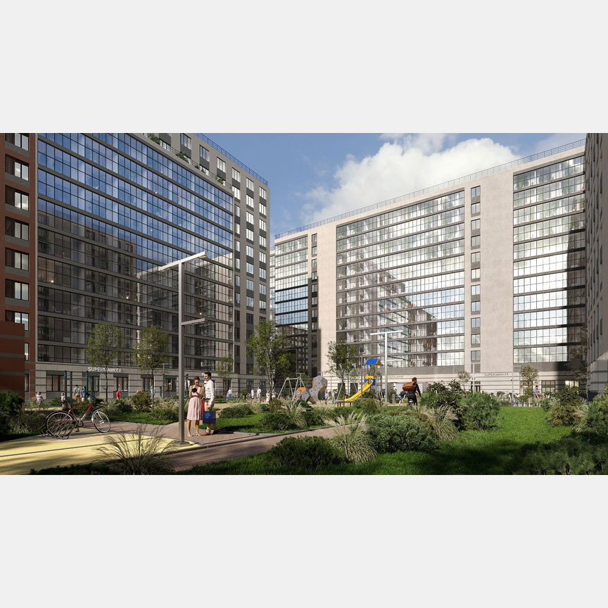 2-к. квартира, 37,5 м², 1/13 эт.