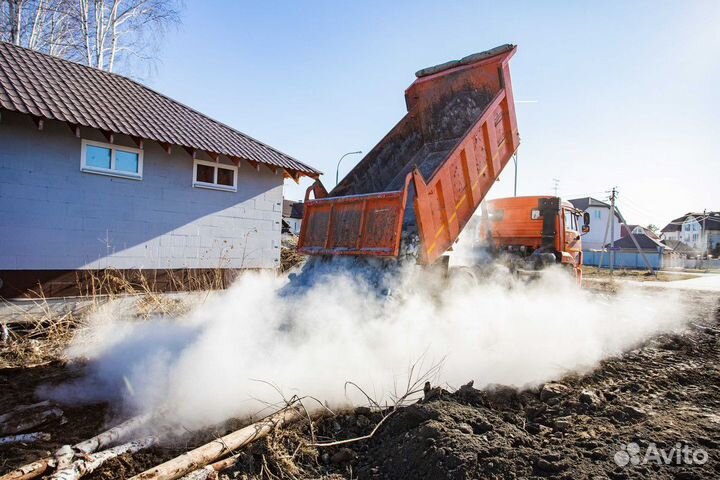 Скальный грунт, вскрыша, доставка скалы