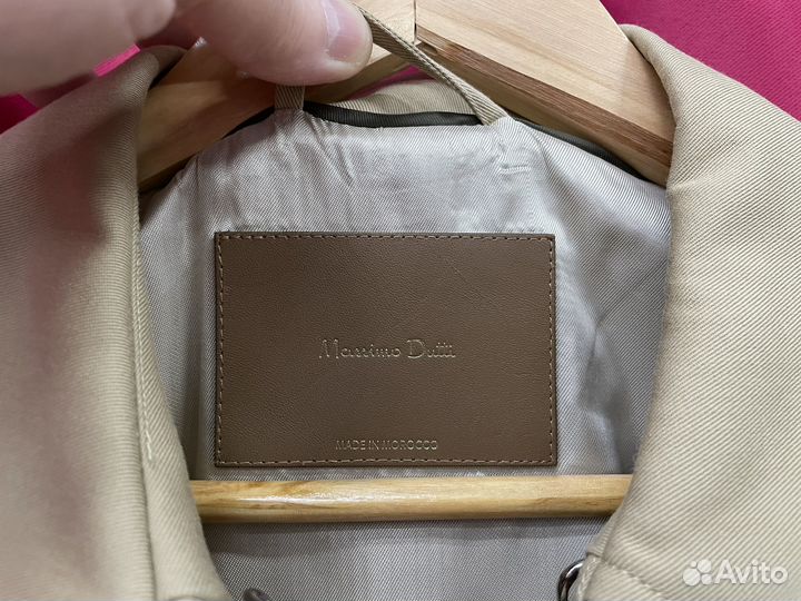 Тренч женский massimo dutti