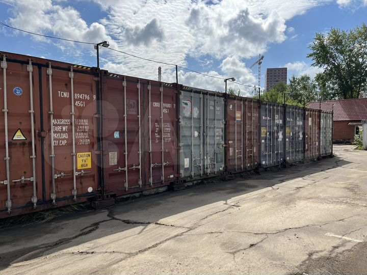 Склад, аренда контейнера 30 м²