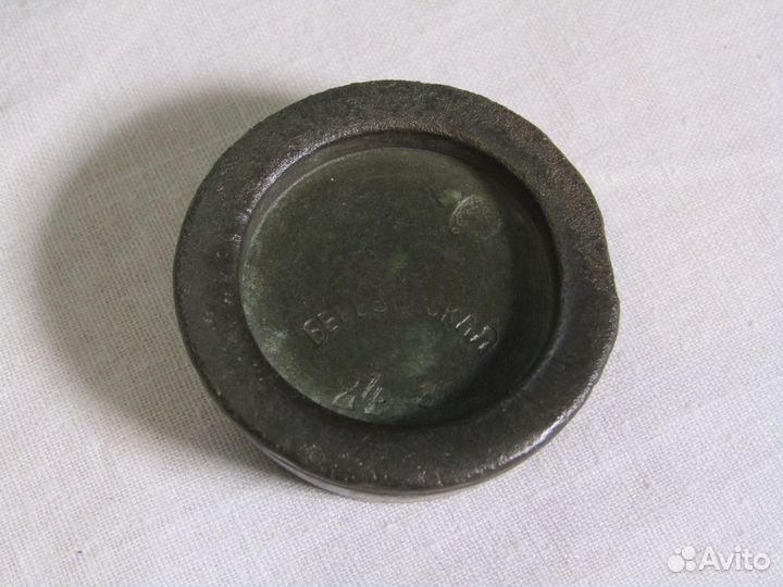 Гиря старинная, гирька для весов 19 век №6841