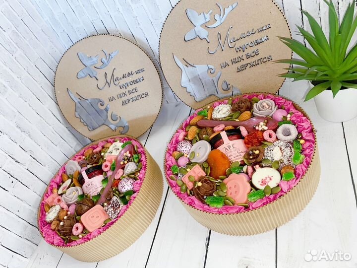 Вкусные подарки для девушки/мамы