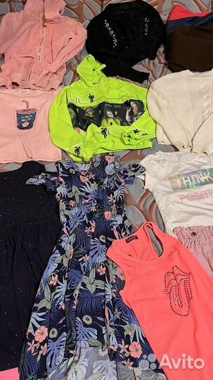 Вещи пакетом на девочку