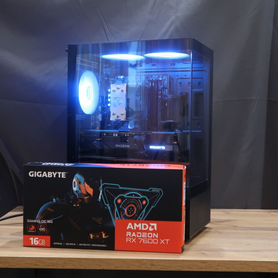 Игровой пк Intel Core i5-12400f\RX7600XT\16GB RAM