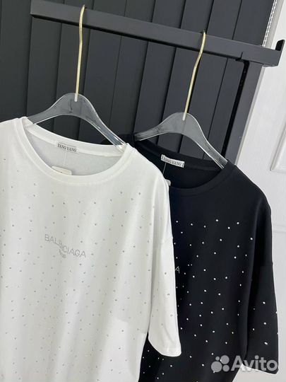 Футболки со стразами