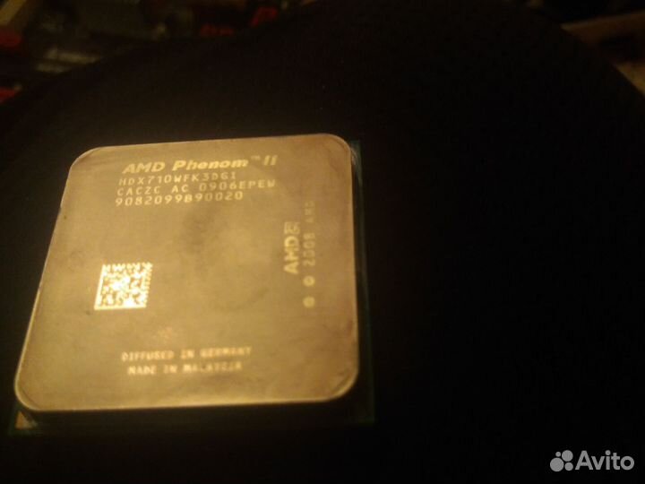 Материнская плата с процессором и видеокартой