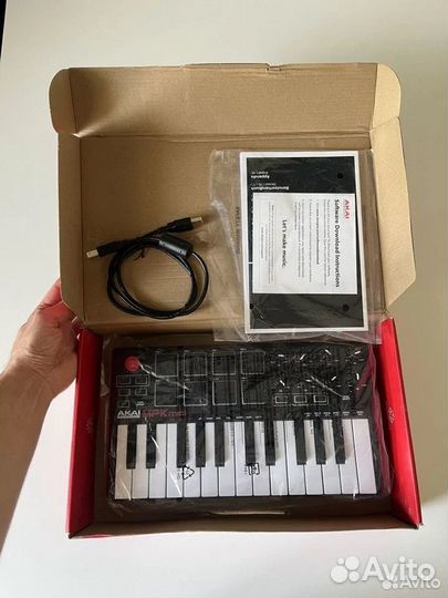 Midi-клавиатура 25 клавиш Akai MPK Mini MK2