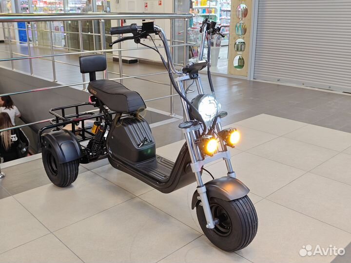 Электроскутер трёхколёсный Ikingi X1 Pro Trike