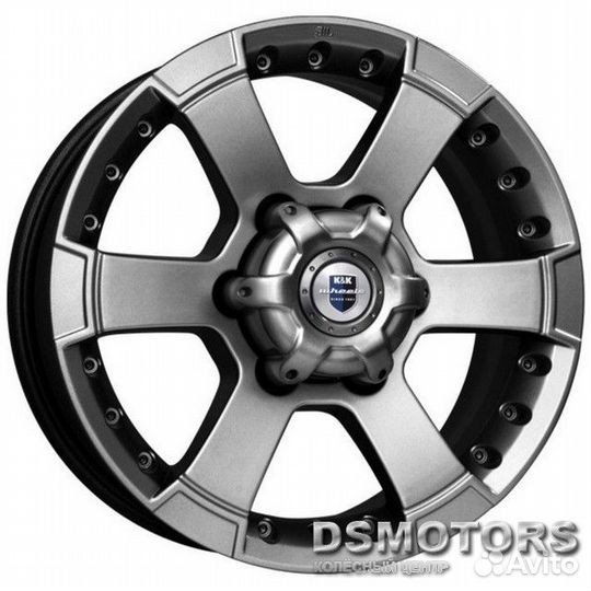 Диски М56 7.0/16 6x139.7 ET20 d110.1 дарк платинум