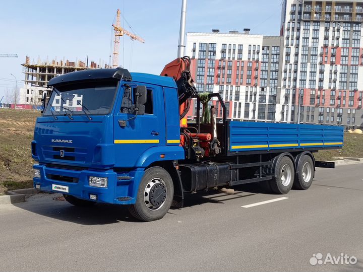 КАМАЗ 65117-N3 с КМУ, 2012