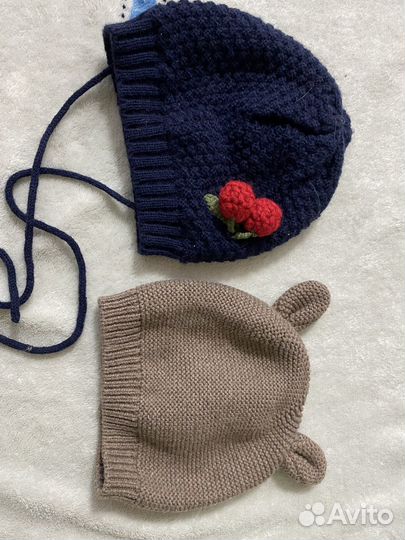 Шапочка Мишка H&M 46 размер