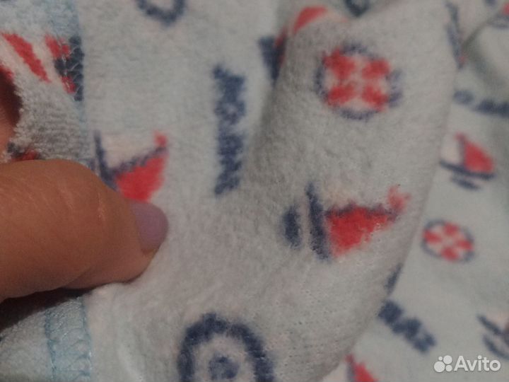 Халат 128-140 на флисе