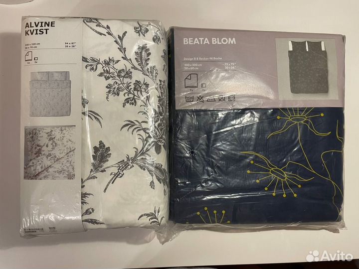 Постельное белье Икеа комплекты простыни наволочки