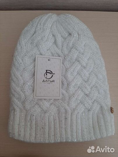 Комплект шапка и шарф женский