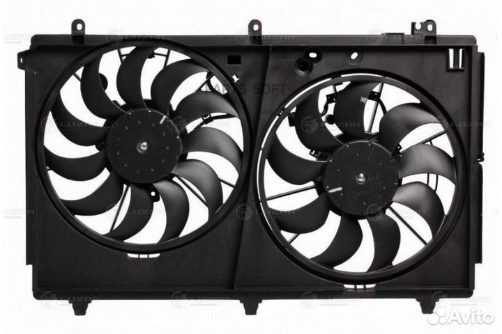 Вентилятор двигателя Mitsubishi Outlander XL (12)