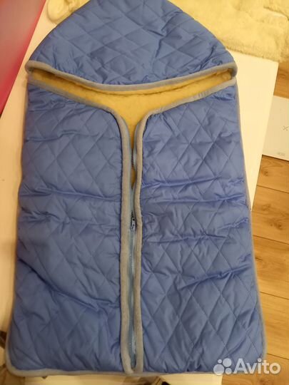 Зимний конверт в коляску