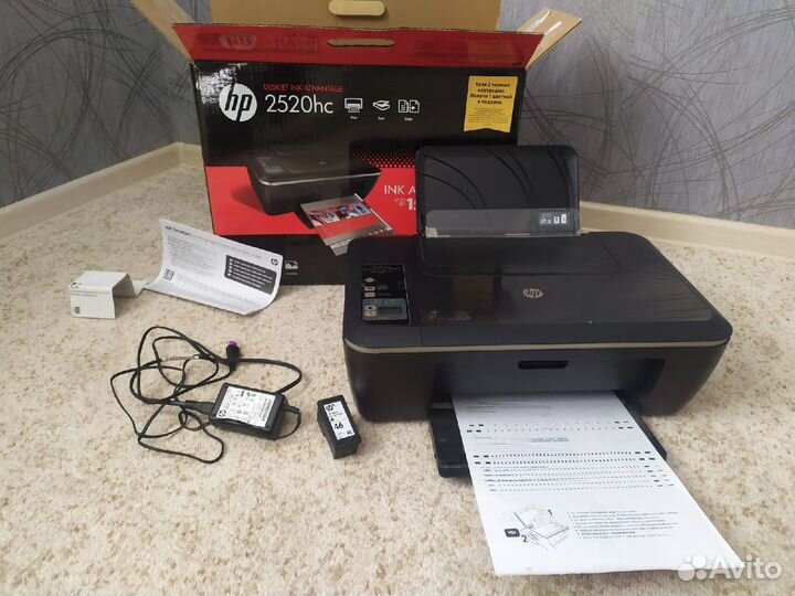 Принтер мфу HP Deskjet Ink Advantage 2520hc