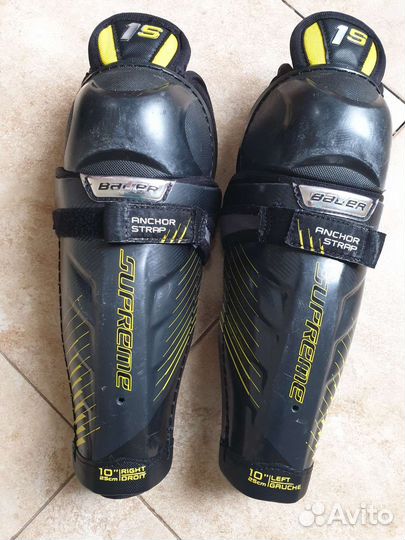 Щитки хоккейные bauer