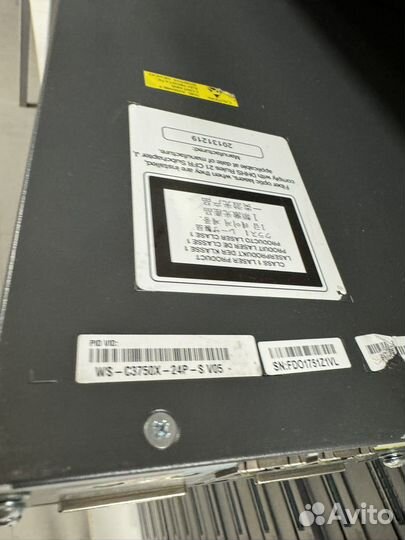 Коммутатор Cisco Catalyst WS-C3750X-24P-S