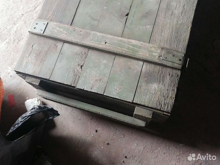 Ящик деревянный военный
