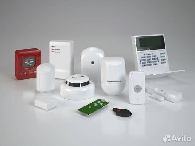 Монтаж охрано-пожарной сигнализации,видео,скуд