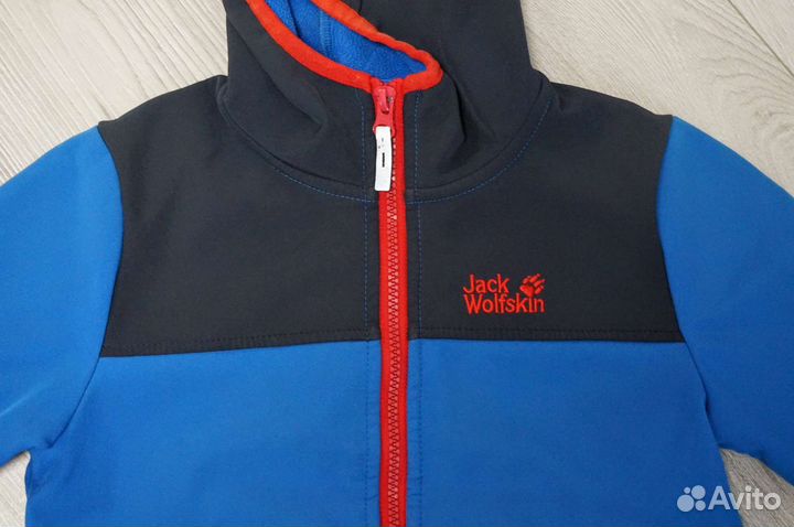 Jack Wolfskin fourwinds софшельная детская куртка