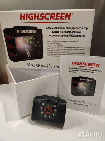 Регистратор highscreen blackbox HD-mini