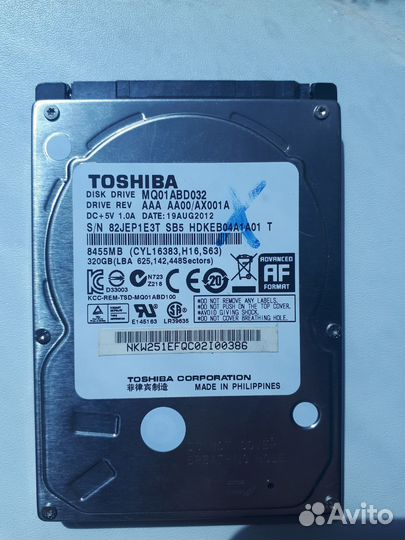 Жесткий диск hdd 4 штуки 500гб 320гб 250гб 120гб