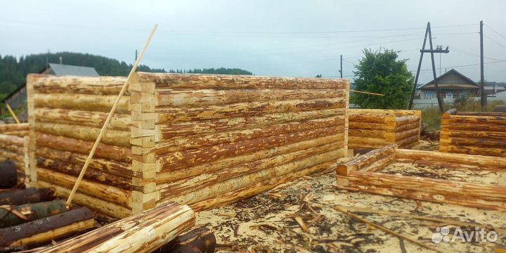 Сруб 6 на 3, 6 на 8