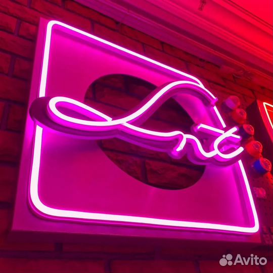 Гибкий неон для вывесок и надписей